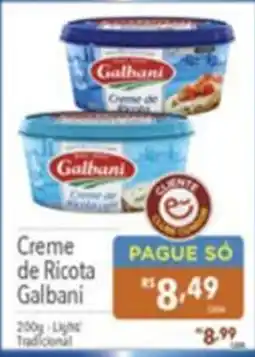 Gigante Atacadista Creme de Ricota Galbani oferta
