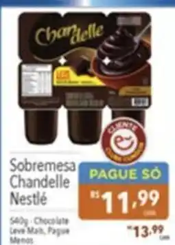 Gigante Atacadista Sobremesa Chandelle Nestlé oferta