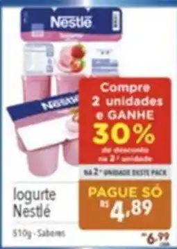 Gigante Atacadista logurte nestlé oferta