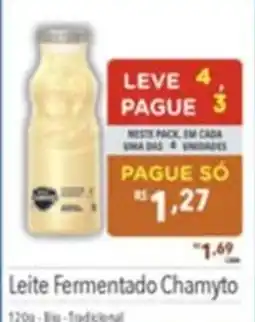 Gigante Atacadista Leite Fermentado Chamyto oferta