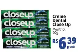 Supermercados Mateus Creme Dental Close Up Menthol oferta