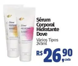 Supermercados Mateus Sérum Corporal Hidratante Dove Vários Tipos oferta