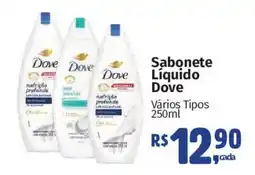 Supermercados Mateus Sabonete Líquido Dove Vários Tipos oferta