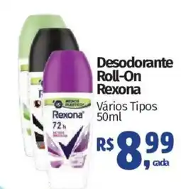 Supermercados Mateus Desodorante roll-on rexona vários tipos oferta
