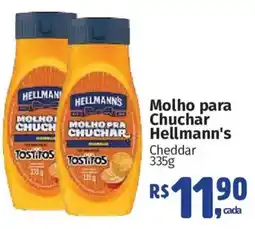 Supermercados Mateus molho para chuchar hellmann's cheddar oferta