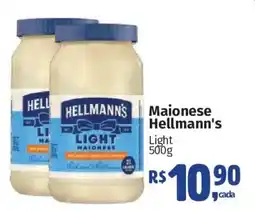 Supermercados Mateus Maionese hellmann's light oferta