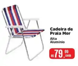 Supermercados Mateus Cadeira de Praia Mor Alta Alumínio oferta