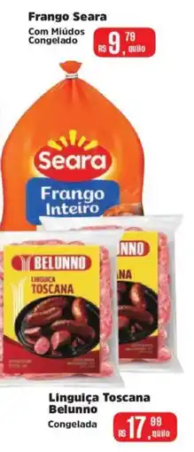 Supermercados Mateus Frango Seara oferta