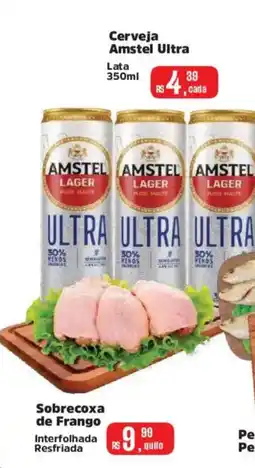 Supermercados Mateus Cerveja Amstel Ultra oferta