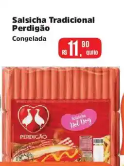 Supermercados Mateus Salsicha Tradicional Perdigão oferta