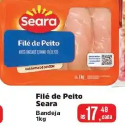 Supermercados Mateus Filé de Peito Seara oferta