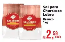 Supermercados Mateus Sal para Churrasco Lebre Branco oferta
