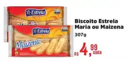 Supermercados Mateus Biscoito Estrela Maria ou Maizena oferta