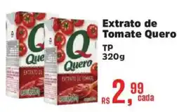 Supermercados Mateus Extrato de Tomate Quero oferta