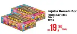 Supermercados Mateus Jujuba Gomets Dor oferta