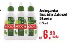 Supermercados Mateus Adoçante liquido Adocyl Stevia oferta