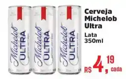 Supermercados Mateus Cerveja Michelob Ultra oferta