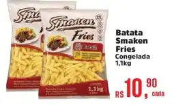 Supermercados Mateus Batata smaken fries congelada oferta
