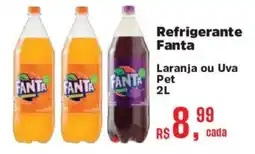 Supermercados Mateus Refrigerante Fanta Laranja ou Uva oferta