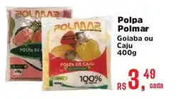 Supermercados Mateus Polpa Polmar Goiaba ou Caju oferta