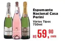 Supermercados Mateus Espumante Nacional Casa Perini Vários Tipos oferta
