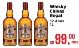 Supermercados Mateus Whisky Chivas Regal 12 Anos oferta