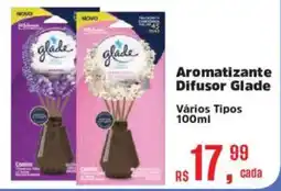Supermercados Mateus Aromatizante Difusor Glade Vários Tipos oferta