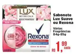 Supermercados Mateus Sabonete lux suave ou rexona oferta