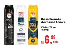 Supermercados Mateus Desodorante Aerossol Above oferta