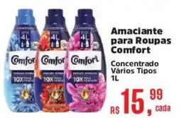 Supermercados Mateus Amacianta para roupas comfort concentrado vários tipos oferta