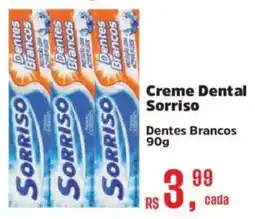 Supermercados Mateus Creme Dental Sorriso Dentes Brancos oferta
