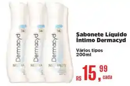 Supermercados Mateus Sabonete Líquido Íntimo Dermacyd oferta
