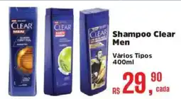 Supermercados Mateus Shampoo clear men oferta