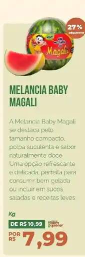 Oba Hortifruti melancia baby magali oferta