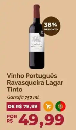 Oba Hortifruti Vinho Português Ravasqueira Lagar Tinto oferta