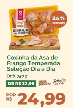 Oba Hortifruti Coxinha da Asa de Frango Temperada Seleção Dia a Dia oferta