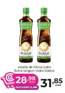 Comercial Esperança Azeite de olivia gallo extra virgem vidro oferta