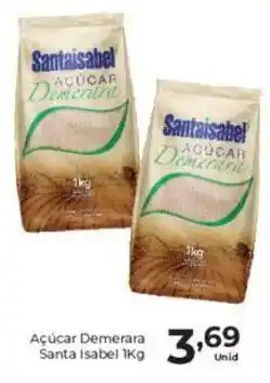 Açúcar demerara santa isabel