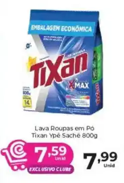 Comercial Esperança Lava Roupas em Pó Tixan Ypé Sachê oferta