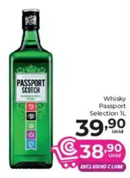 Comercial Esperança Whisky Passport Selection oferta