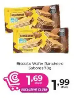 Comercial Esperança Biscoito Wafer Rancheiro Sabores oferta