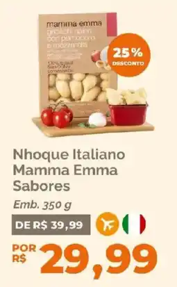 Oba Hortifruti Nhoque Italiano Mamma Emma Sabores oferta