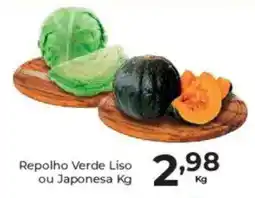 Comercial Esperança Repolho Verde Liso ou Japonesa oferta