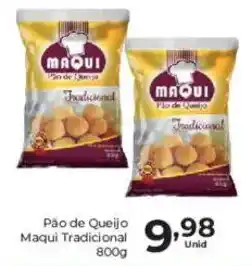 Comercial Esperança Pão de Queijo Maqui Tradicional oferta