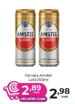 Comercial Esperança Cerveja Amstel Lata oferta