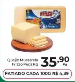 Comercial Esperança Queijo Mussarela Frizzo Peça oferta