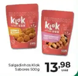 Comercial Esperança Salgadinhos klok sabores oferta