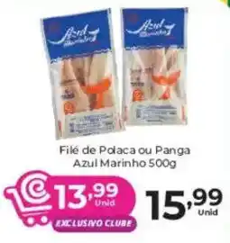 Comercial Esperança Filé de Polaca ou Panga Azul Marinho oferta