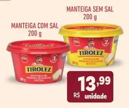 Supermercados São Vicente Manteiga tirolez oferta