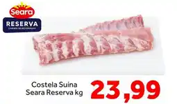 Shibata Supermercados Costela Suína Seara Reserva oferta